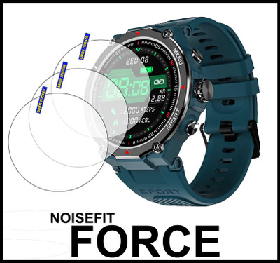 TWUAOP Screen Guard for NOISEFIT FORCE(Pack of 3)