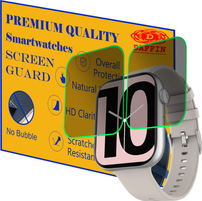 daffin Screen Guard for Fire-Boltt Ring 3(Pack of 2)