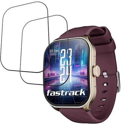 LIGHTWINGS Screen Guard for Fastrack FS1 Pro Compatible Smartwatch Screen Protector (P-2)(Pack of 2)