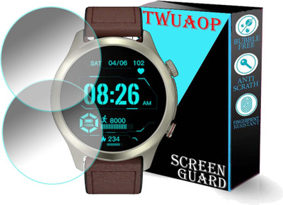 TWUAOP Screen Guard for NOISEFIT TWIST PRO SMARTWATCH(Pack of 2)