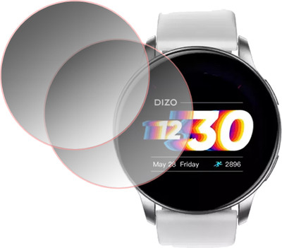 EJZATI Edge To Edge Screen Guard for DIZO WATCH R SMARTWATCH SCREEN GUARD(Pack of 2)