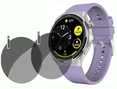 TXGO Screen Guard for Alt Spunk Pro Smartwatch(Pack of 2)