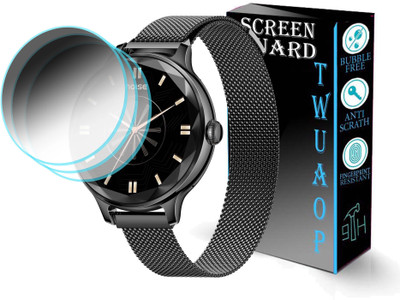 TWUAOP Screen Guard for NOISEFIT DIVA SMARTWATCH(Pack of 3)