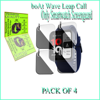 daffin Screen Guard for boAt Wave Leap Call(Pack of 4)