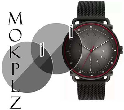 MOKPLZ Screen Guard for ARMANI EXCHANGE AX2902 ROCCO ANALOG WATCH(Pack of 2)