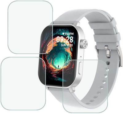 MOKPLZ Screen Guard for BEATXP UNBOUND PRO SMARTWATCH(Pack of 3)