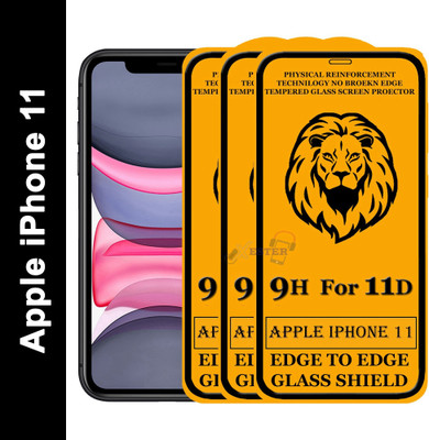 Xester Edge To Edge Tempered Glass for Apple Iphone 11, Apple iPhone XR(Pack of 3)