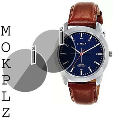 MOKPLZ Screen Guard for TIMEX ANALOG MEN WATCH(Pack of 2)