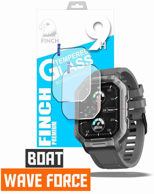 FINCH Screen Guard for WAVE FORCE SMART WATCH(Pack of 2)