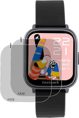 XAZE Screen Guard for Fastrack Reflex Vybe Smartwatch(Pack of 2)