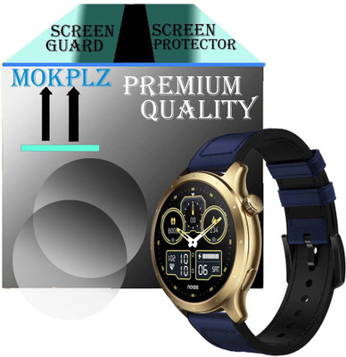 MOKPLZ Screen Guard for NOISE NOISEFIT CREW PRO SMARTWATCH(Pack of 2)