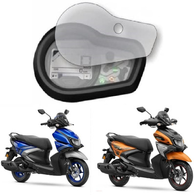 Mobling Screen Guard for Yamaha Ray ZR 125 (With Button)(Pack of 1)
