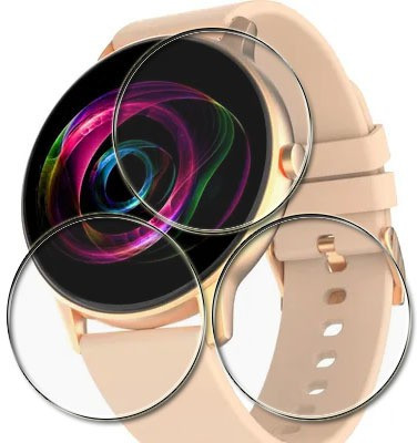 tombik Impossible Screen Guard for D77-Fire Boltt Rage Pro Smartwatch(Pack of 3)