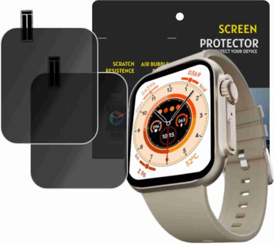 S9HUB Screen Guard for FIRE BOLTT GLADIATOR PLUS+ SMARTWATCH(Pack of 2)