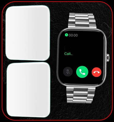 CUBES Screen Guard for Fire-Boltt Encore 1.83 Inch Smart Watch, | Soft and Flexible | Touch Sensitive | Unbreakable | Ultra Thin High Grade TPU Film ( Not a Tempered Glass )(Pack of 2)
