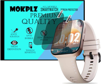 MOKPLZ Screen Guard for BOULT SWING SMARTWATCH(Pack of 2)