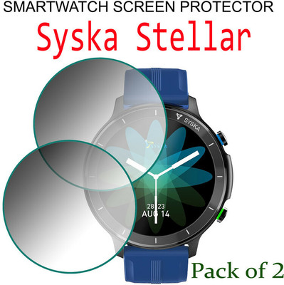 YCHROZE Screen Guard for Syska Stellar(Pack of 2)