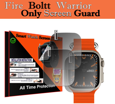HIDEOUS Screen Guard for Fire-Boltt Warrior(Pack of 3)