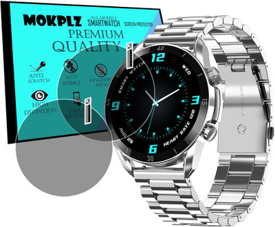 MOKPLZ Screen Guard for FIRE BOLTT LEGACY SMARTWATCH(Pack of 2)