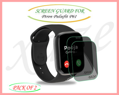 XAZE Screen Guard for pTron Pulsefit P61(Pack of 2)