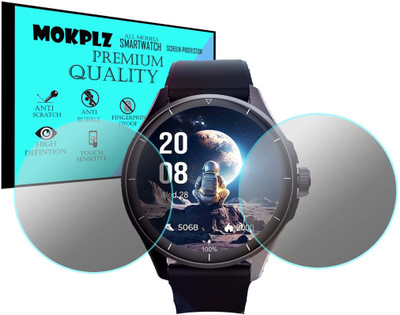 MOKPLZ Screen Guard for BEATXP VEGA NEO SMARTWATCH(Pack of 2)