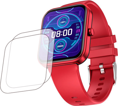 ejzatex Screen Guard for Fire-Boltt Wonder Smartwatch screen guard(Pack of 2)