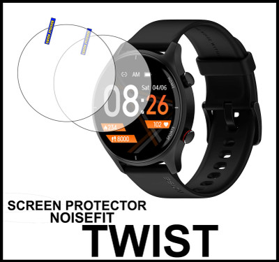 TWUAOP Screen Guard for NOISEFIT TWIST(Pack of 2)