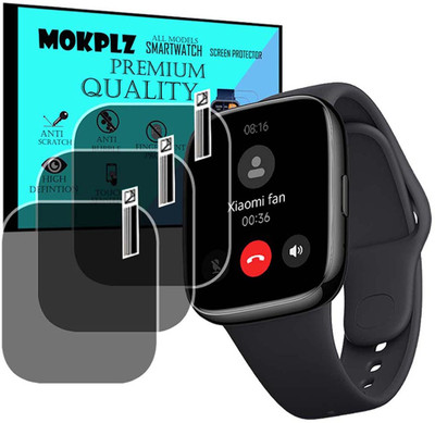 MOKPLZ Screen Guard for REDMI WATCH 3 ACTIVE SMARTWATCH(Pack of 3)