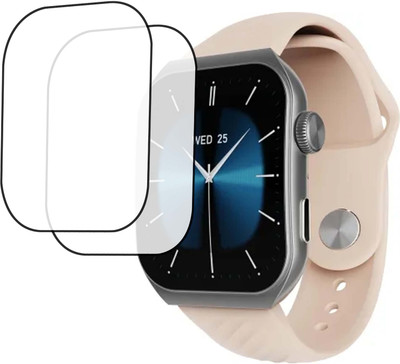TWUAOP Screen Guard for BOAT ULTIMA VOGUE SMARTWATCH(Pack of 2)