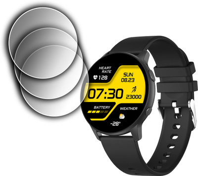 EJZATI Screen Guard for VIKYUVI VIKFIT HALO SMARTWATCH, SCREEN TEMPERED(Pack of 3)