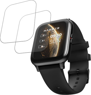 DVTECH Screen Guard for (PO2) Hammer Pulse 5.0 Smart Watch with 1.69 HD Display(Pack of 2)