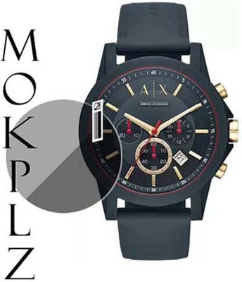 MOKPLZ Screen Guard for ARMANI EXCHANGE AX1335 ANALOG BLUE DIAL(Pack of 1)