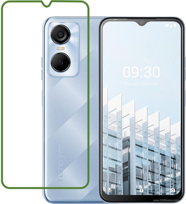 DVTECH Screen Guard for 9H Crystal Clear Tecno Pop 6 Pro(Pack of 1)