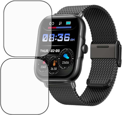 MOKPLZ Screen Guard for PTRON REFLECT CALLZ SMARTWATCH(Pack of 2)