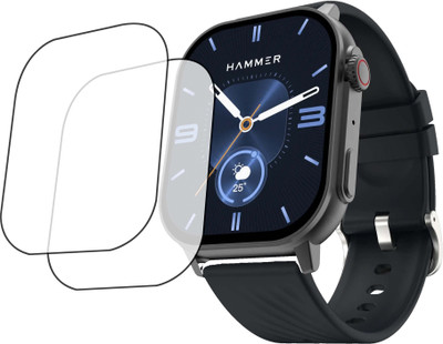 TWUAOP Screen Guard for HAMMER ARCTIC SMARTWATCH(Pack of 2)