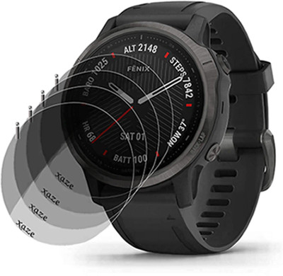 XAZE Screen Guard for Garmin Fenix 6S Smartwatch(Pack of 4)