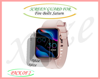 XAZE Screen Guard for Fire Boltt Saturn(Pack of 2)