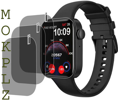 MOKPLZ Screen Guard for FIRE BOLTT RING 2(Pack of 3)