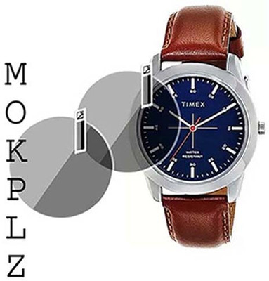 MOKPLZ Screen Guard for TIMEX ANALOG MEN WATCH(Pack of 2)