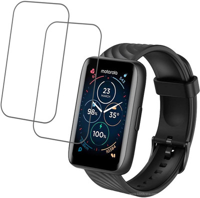 DVTECH Screen Guard for Motorola Moto Watch 40 9H Crystal Clear(Pack of 2)