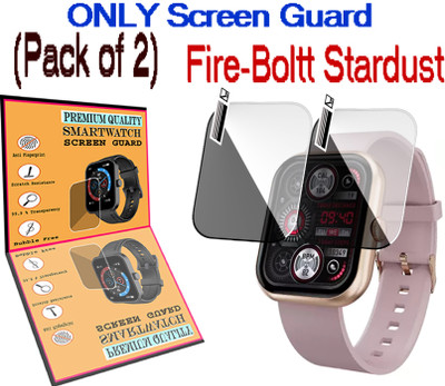 HIDEOUS Screen Guard for Fire Boltt Stardust(Pack of 2)