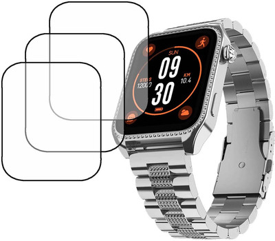 MOKPLZ Screen Guard for FIRE BOLTT XELOR SMARTWATCH(Pack of 3)