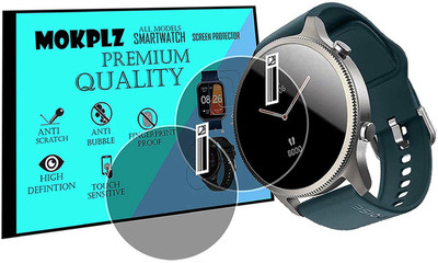 MOKPLZ Screen Guard for NOISEFIT HALO SMARTWATCH(Pack of 2)