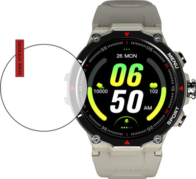 ejzatex Screen Guard for NOISEFIT FORCE SMARTWATCH, SCREEN GUARD(Pack of 1)