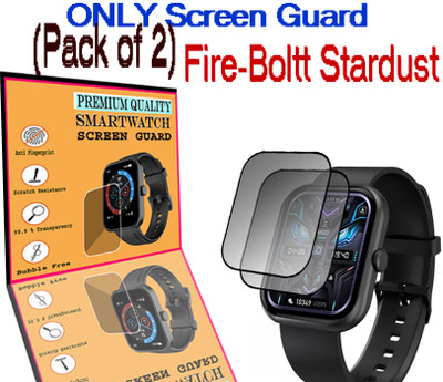 HIDEOUS Screen Guard for Fire Boltt Stardust(Pack of 2)