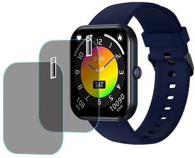 MOKPLZ Screen Guard for FIRE BOLTT TERMINATOR SMARTWATCH(Pack of 2)