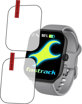 ejzatex Screen Guard for FASTRACK REVOLTT FS1 MAX SMARTWATCH, SCREEN GUARD(Pack of 2)