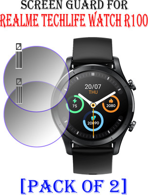 ejzatex Screen Guard for REALME TECHLIFE WATCH R100(Pack of 2)
