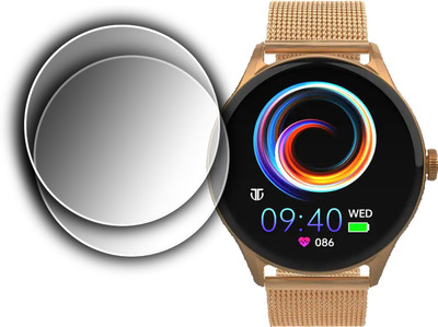 ejzatex Screen Guard for TITAN EVOKE SMARTWATCH, SCREEN GUARD(Pack of 2)
