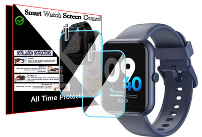 HIDEOUS Screen Guard for DIZO Watch D Plus.(Pack of 2)